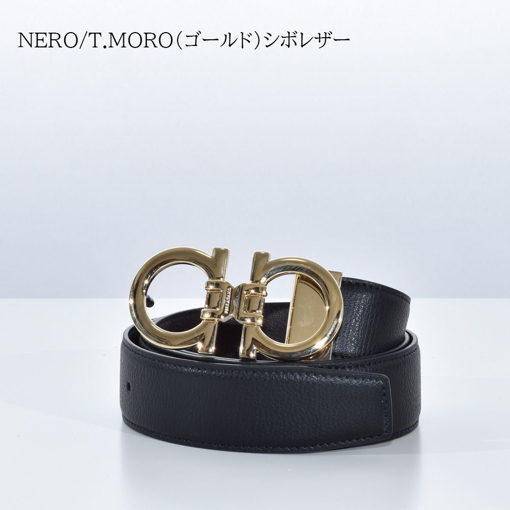 salvatore ferragamo ガンチーニ　ベルト　ゴールド Salvatore Ferragamo - 《正規品》フェラガモ ベルト ガンチーニ