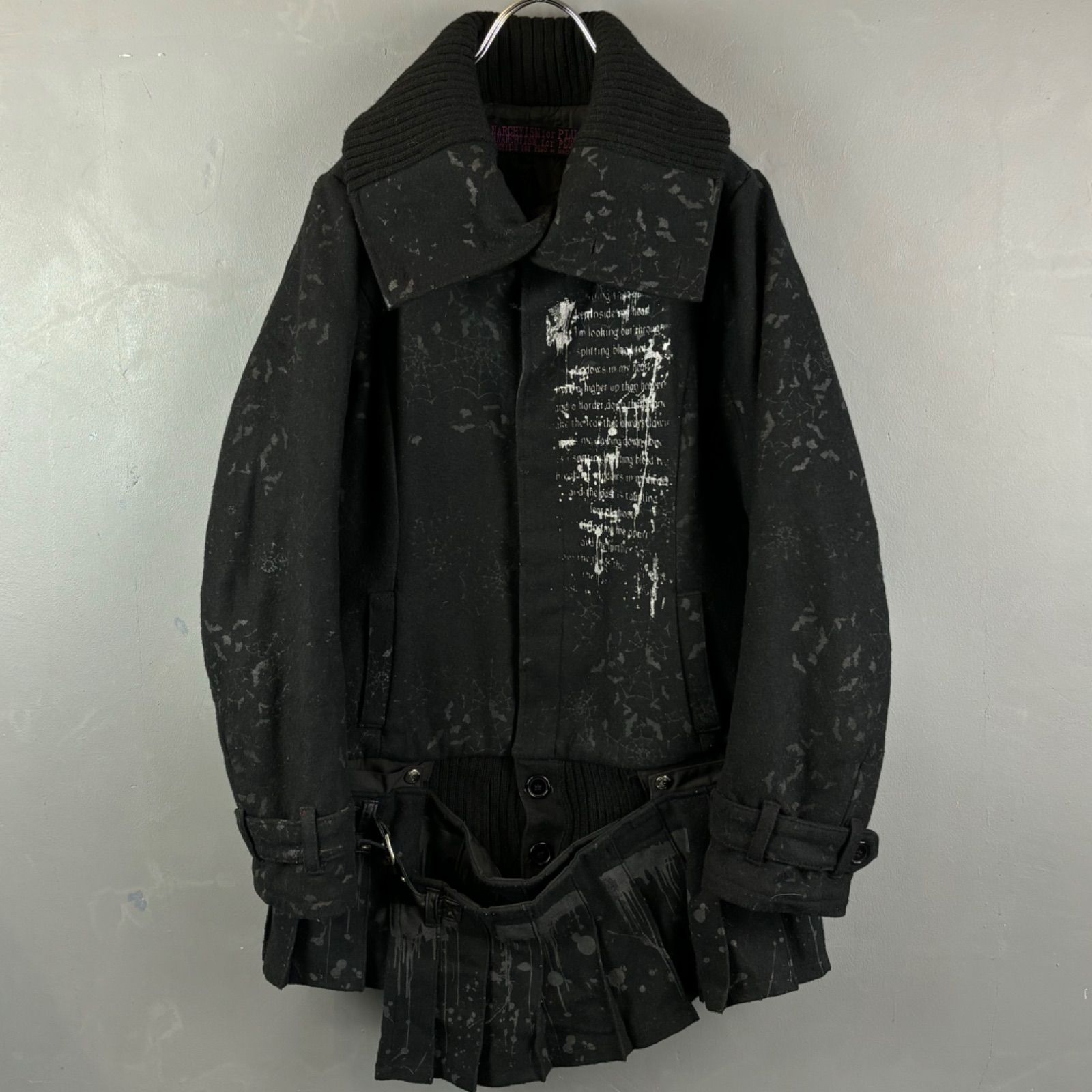 ANARCHY FOR PLUS コート黒h.naoto