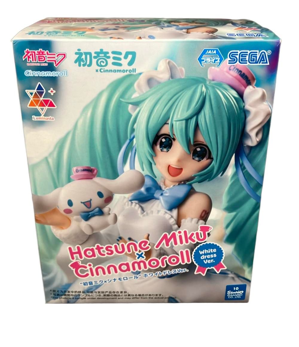 初音ミク シナモロール　ホワイトドレス　フィギュア Amazon.co.jp: 初音*ミク フィギュア Luminasta 初音*ミク