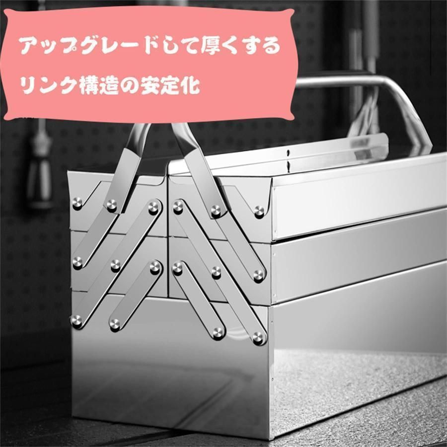 工具箱 ツールボックス、ポータブル2/3段ツールボックス、メタル