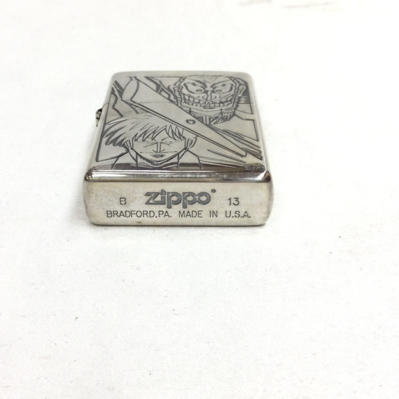 zippo ジッポ 賭博目示録カイジ アカギ 鷲巣 2013年式 シルバー