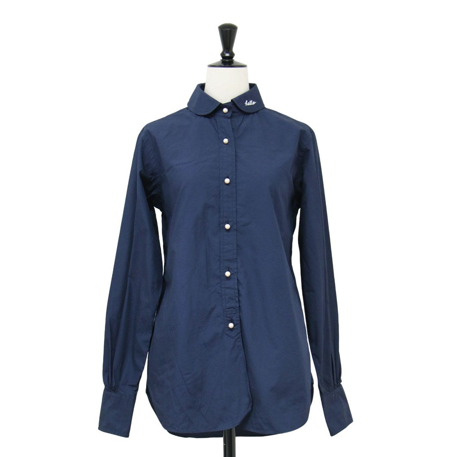 MADISONBLUE マディソンブルー HAPPY PLUS STORE 別注 シャツ ネイビー