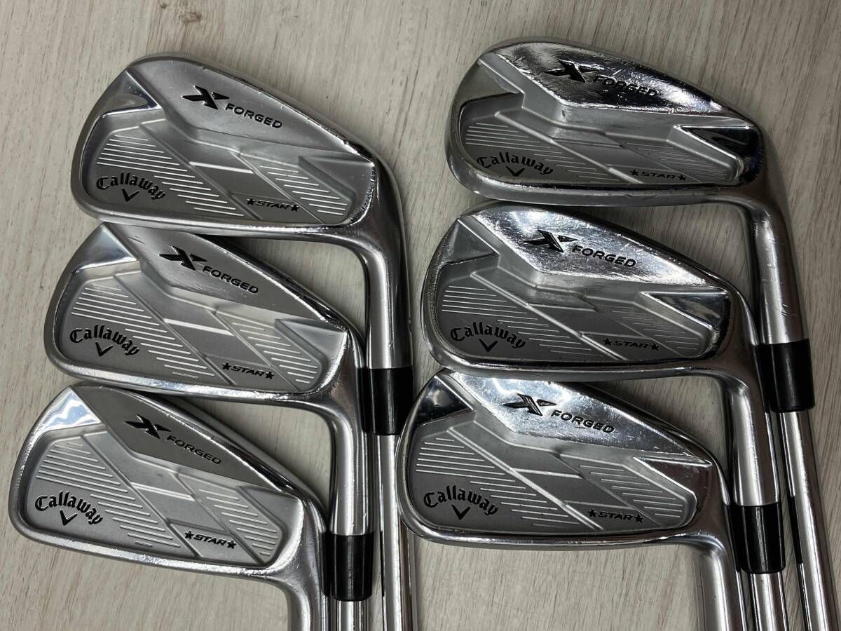 アイアンセット Callaway キャロウェイ X FORGED STAR 6本セット