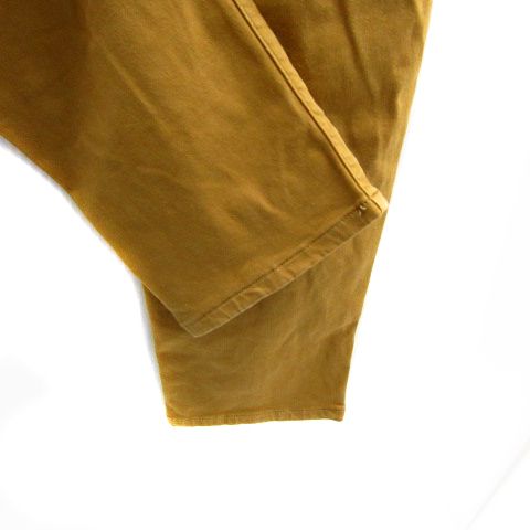 美品】OMMO パンツ マスタード イエロー Fサイズ