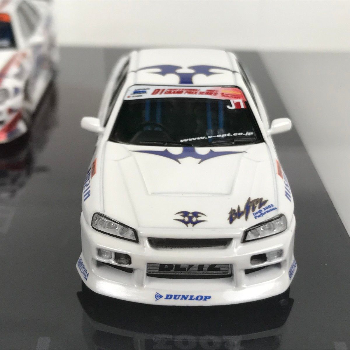 Mortal 1/64 Blitz D1 ER34 2003 &2006 野村謙 MORTAL 1/64 日產NISSAN BLITZ D1 SKYLINE ER34 野村謙D1甩尾賽2005