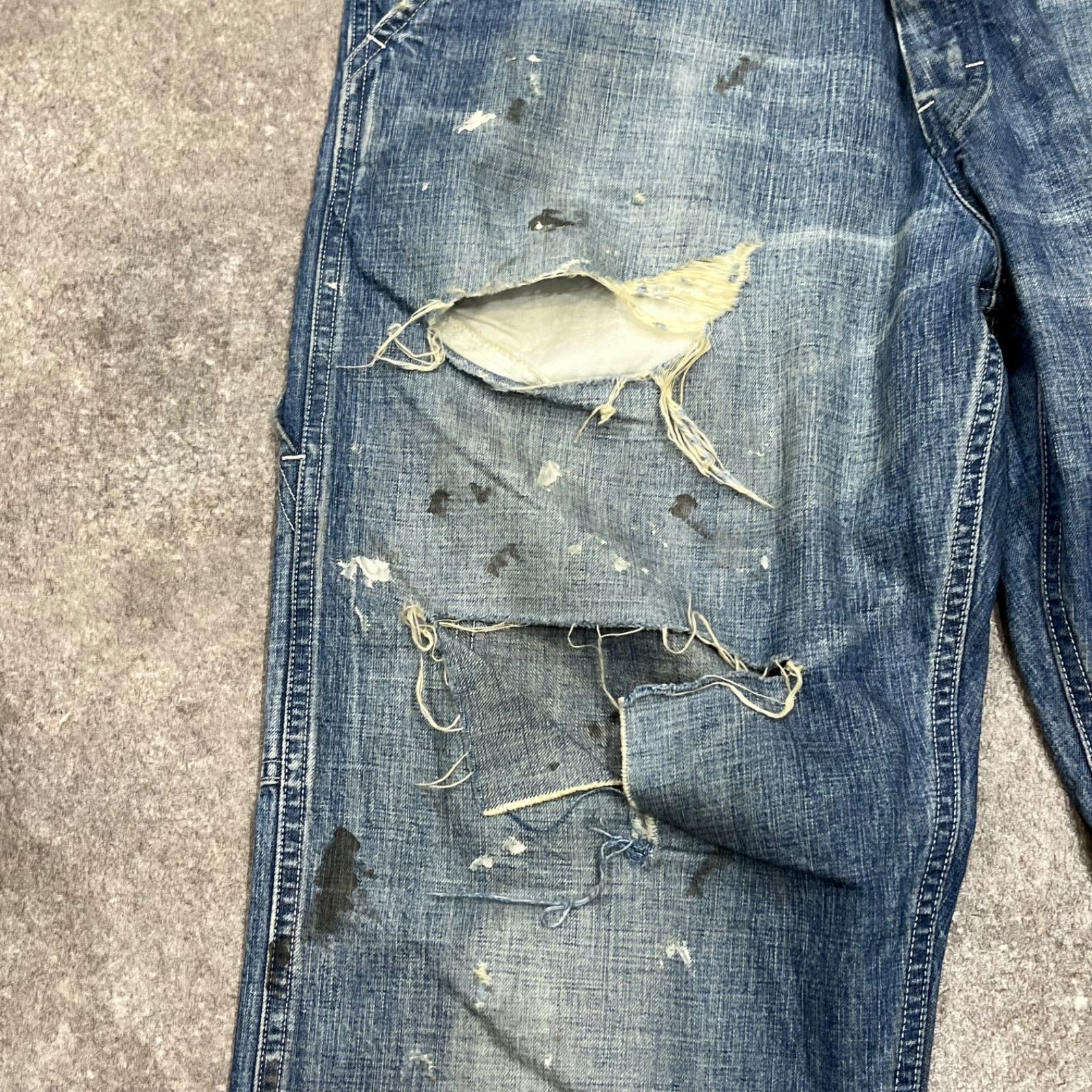SAINT MICHAEL 24SS DENIM PANTS PAINTER デニムペインター