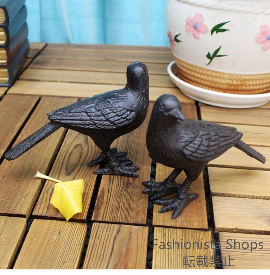 鉄器 小鳥 庭リビングテレビ棚 ワイン棚 玄関 本棚 装飾品 工芸