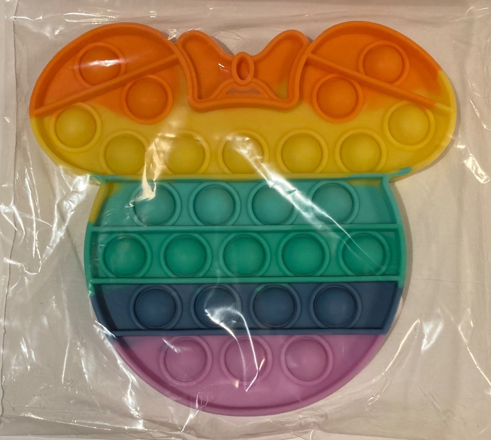 HUAZONTOM プッシュポップバブル スクイーズ玩具 ユニコーン