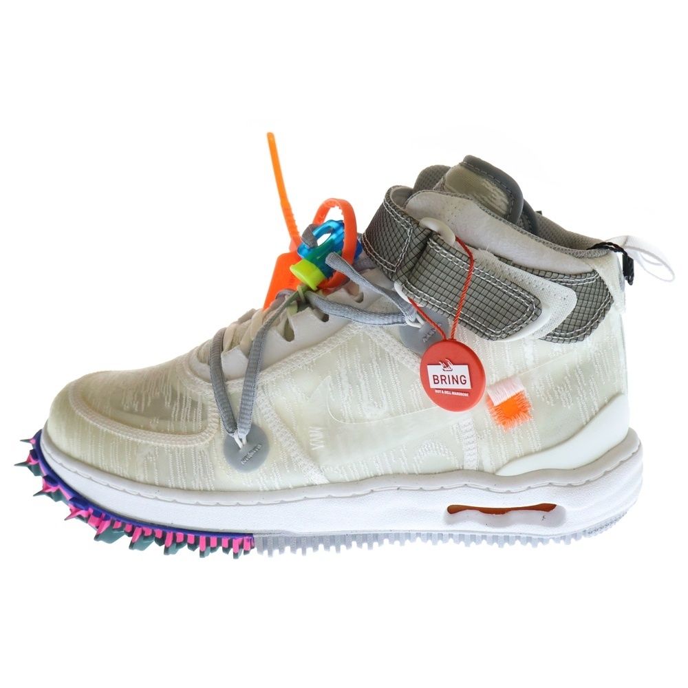 NIKE (ナイキ) ×OFF-WHITE AIR FORCE 1 MID WHITE オフホワイト NIKE (ナイキ) ×OFF-WHITE AIR FORCE 1 MID WHITE オフホワイト
