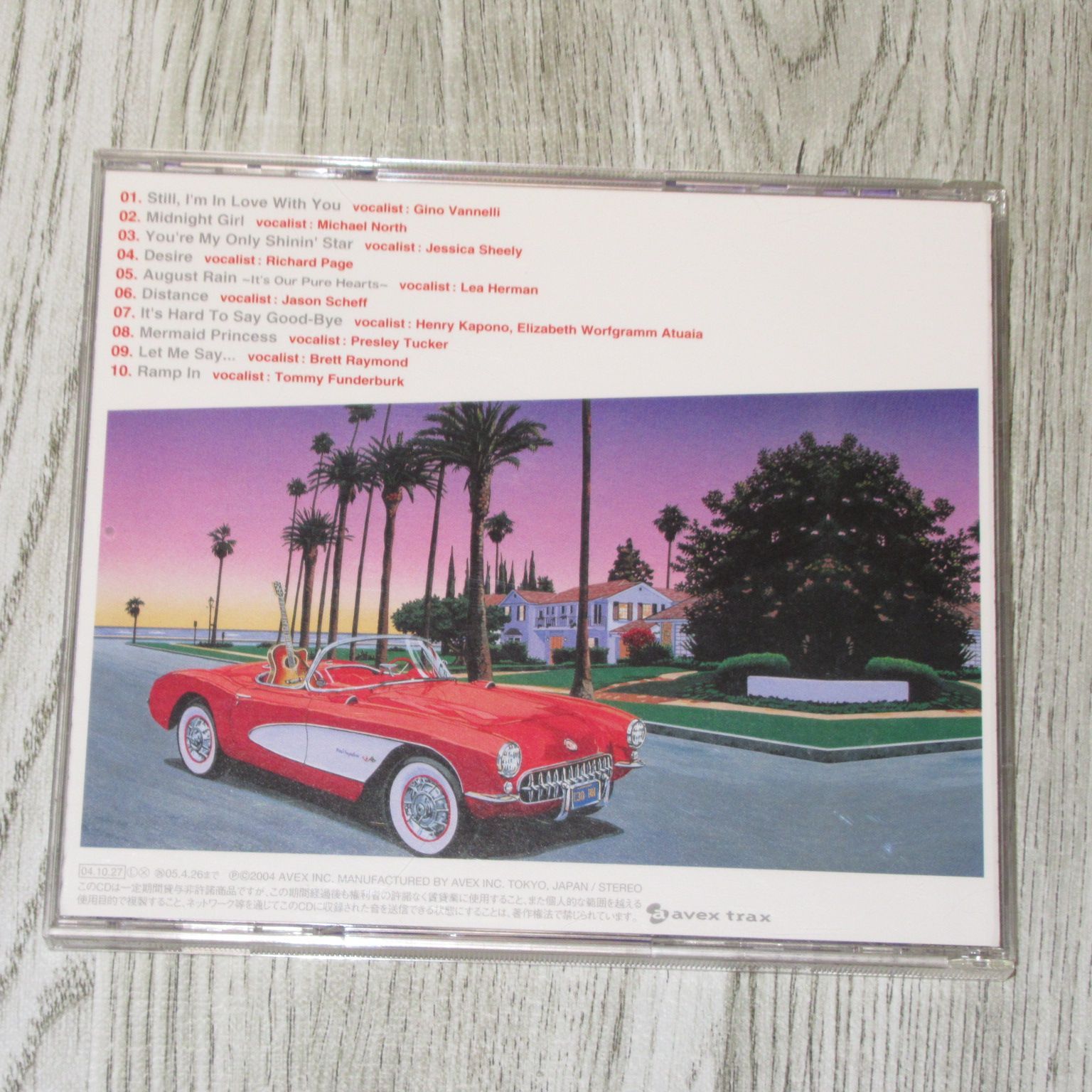 CD KADOMATSU T'S SONGS FROM L.A.THE BALLAD COVERS COLLECTION
