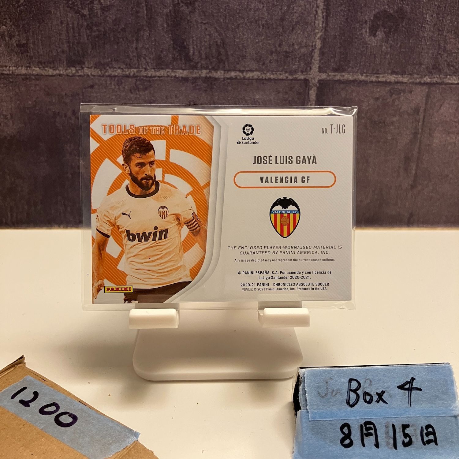 2020-21 Panini Chronicles Absolute JOSE LUIS GAYA 141/149