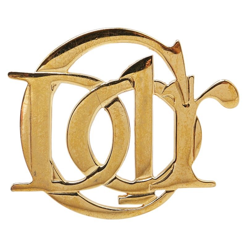 ディオール ロゴ 工場 ゴールド メッキ レディース Dior【228-21284】