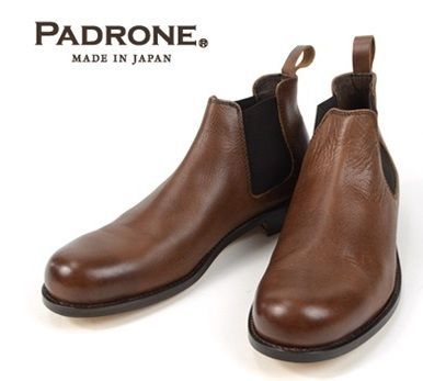 PADRONE 汚らしい EDGAR 40 キャメル パドローネ エドガー