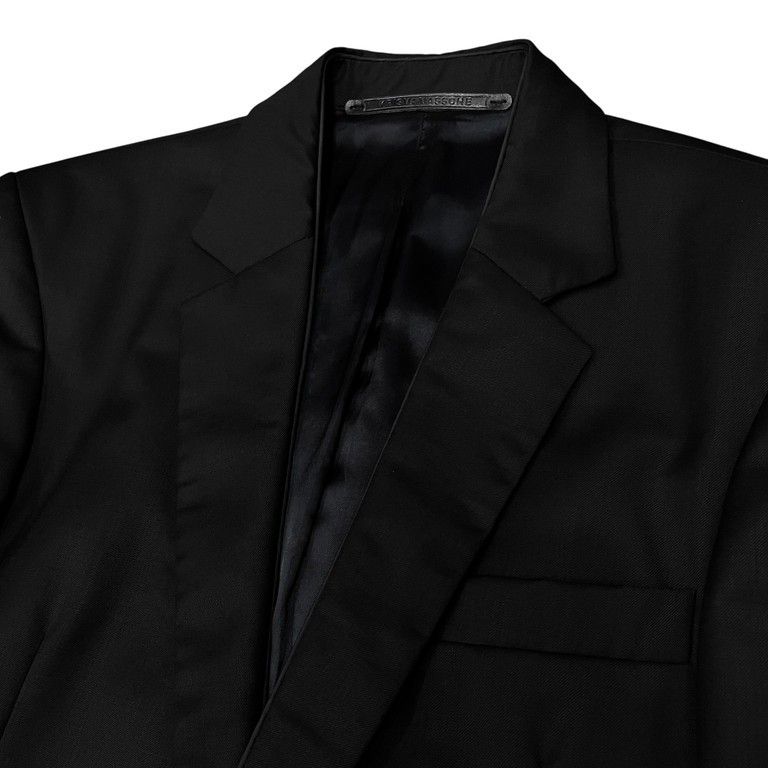 KRIS VAN ASSCHE 06AW ウールギャバジンレイヤードライクスーツ