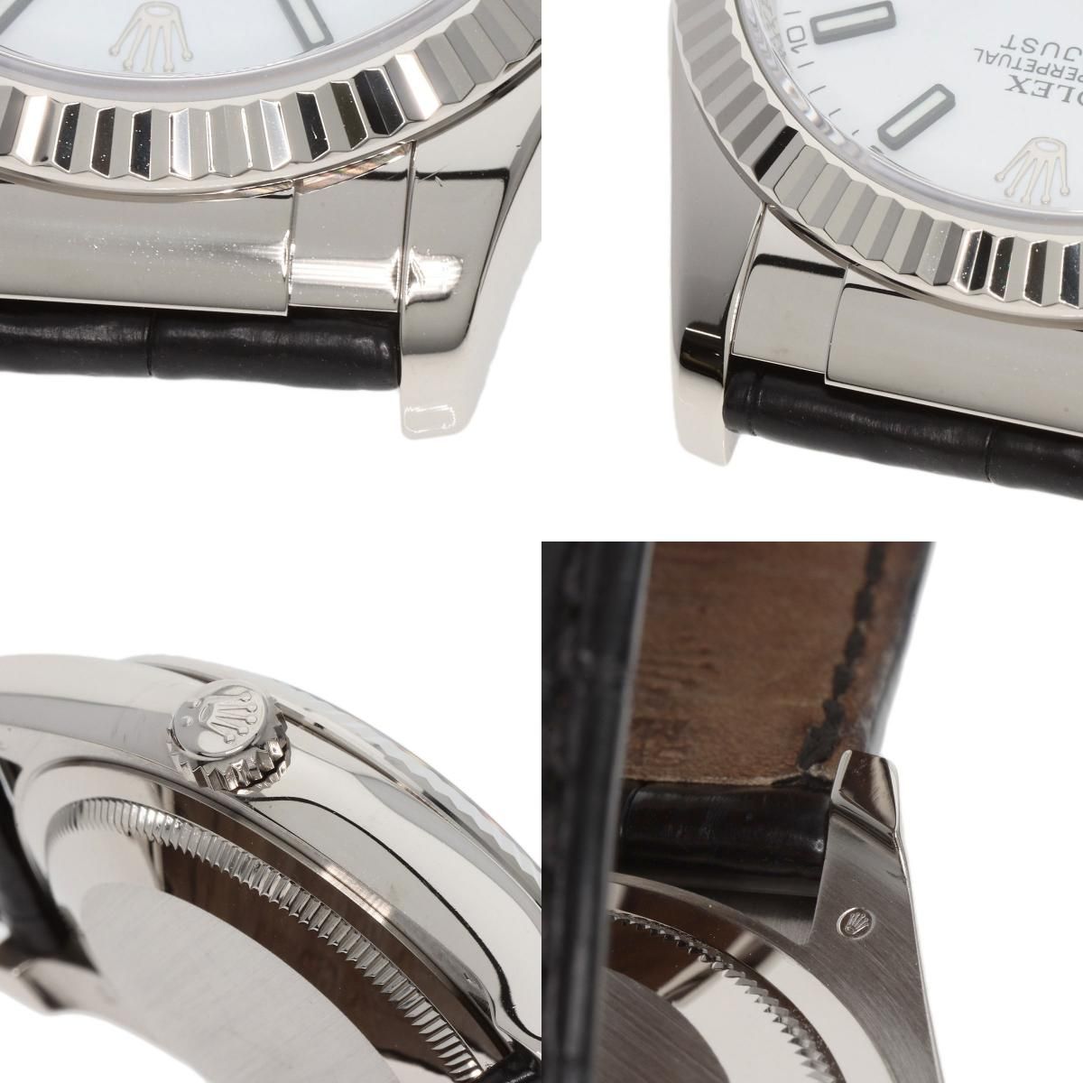 ROLEX ロレックス 116139 デイトジャスト 36 腕時計 K18WG