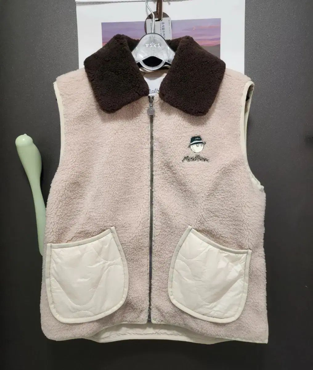 マルボンゴルフ ボアベスト Sサイズ ゴルフウェア