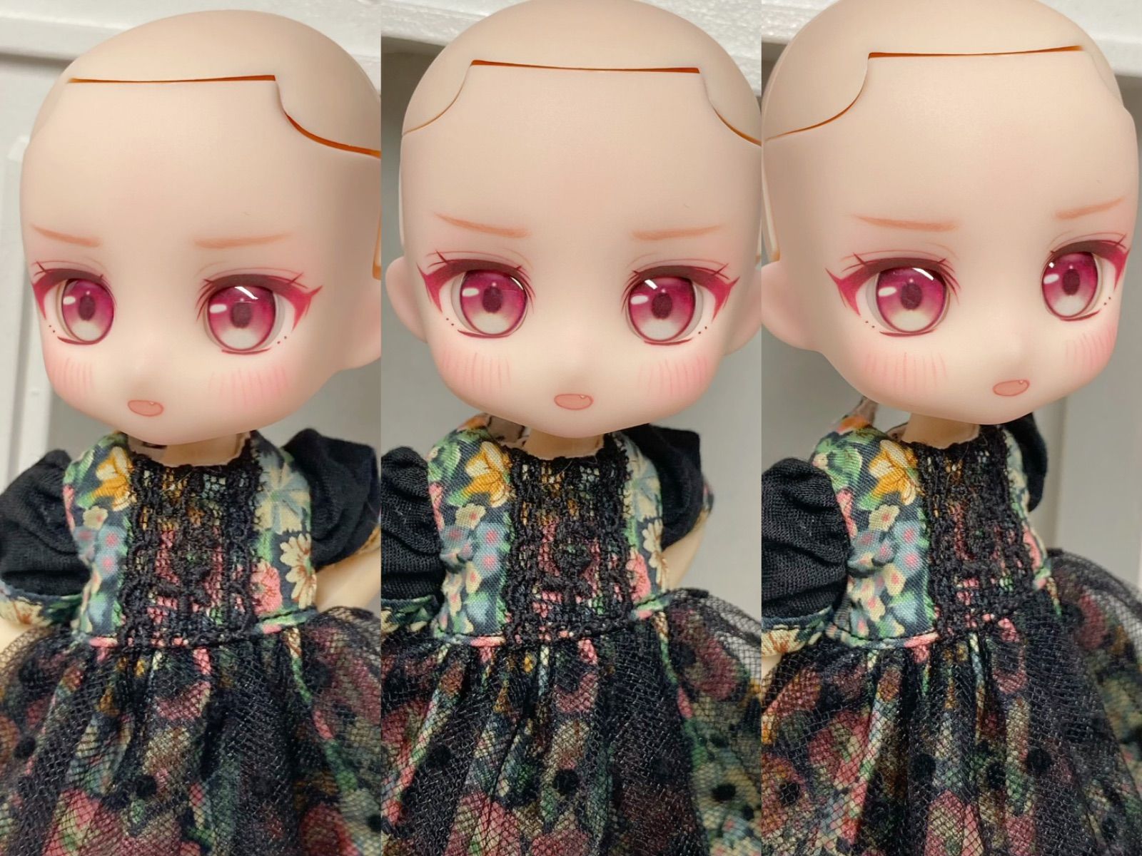 cream レジン盛り