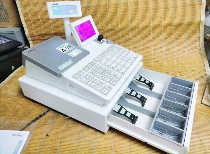 カシオレジスター　SR-S4000　スマホ連携Bluetooth　772767 SR-S4000-EX | Bluetoothレジスター | 電子レジスター | CASIO