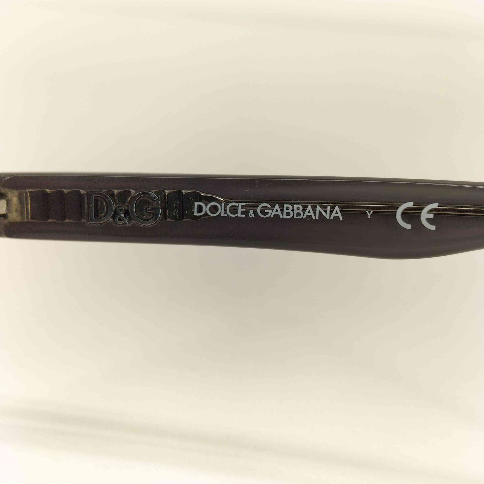 ドルチェアンドガッバーナ DOLCEu0026GABBANA スモークレンズ グラデーション オーバル セルロイド サングラス レディース  5917