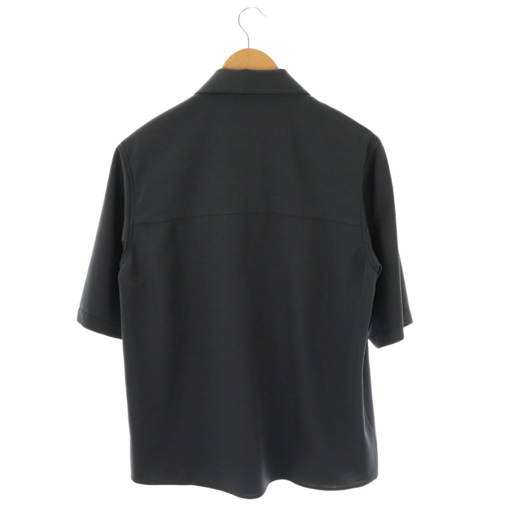ステュディオス STUDIOUS ZIP SHIRTSショートスリーブ シャツ