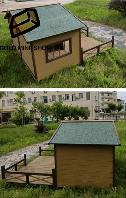 ドッグハウス 無垢材の犬小屋
