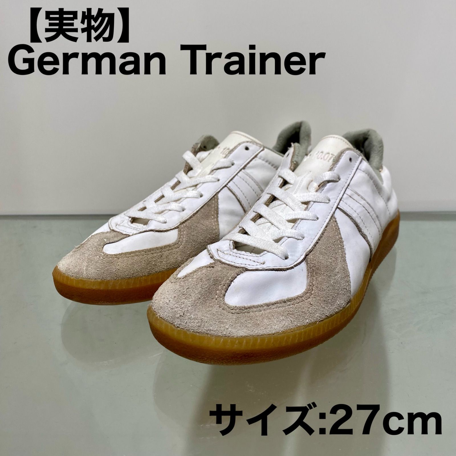 GERMAN TRAINER ジャーマントレーナー レザースニーカー BW SPORT