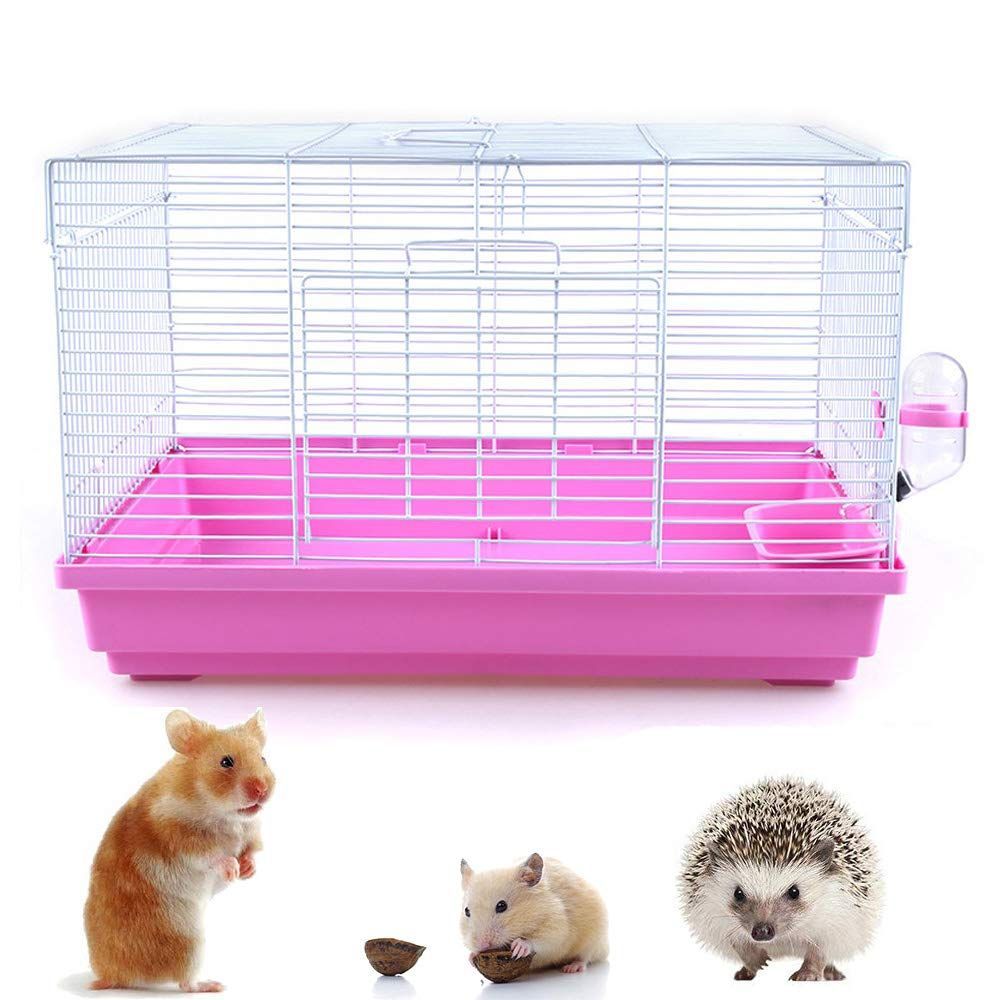 ピンク Gifty モルモット ケージ 大きい ハリネズミ ハムスター
