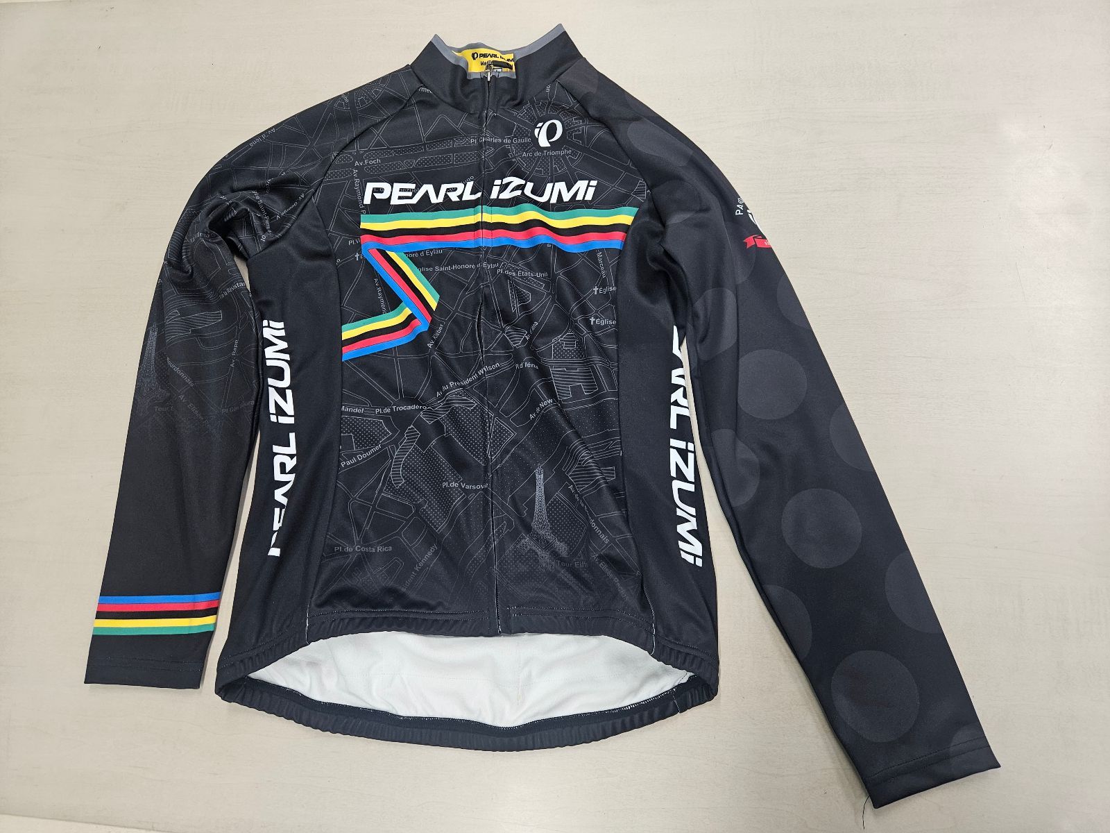 □ PEARL iZUMi size:L パールイズミ サイクルウェア ジャケット 裏