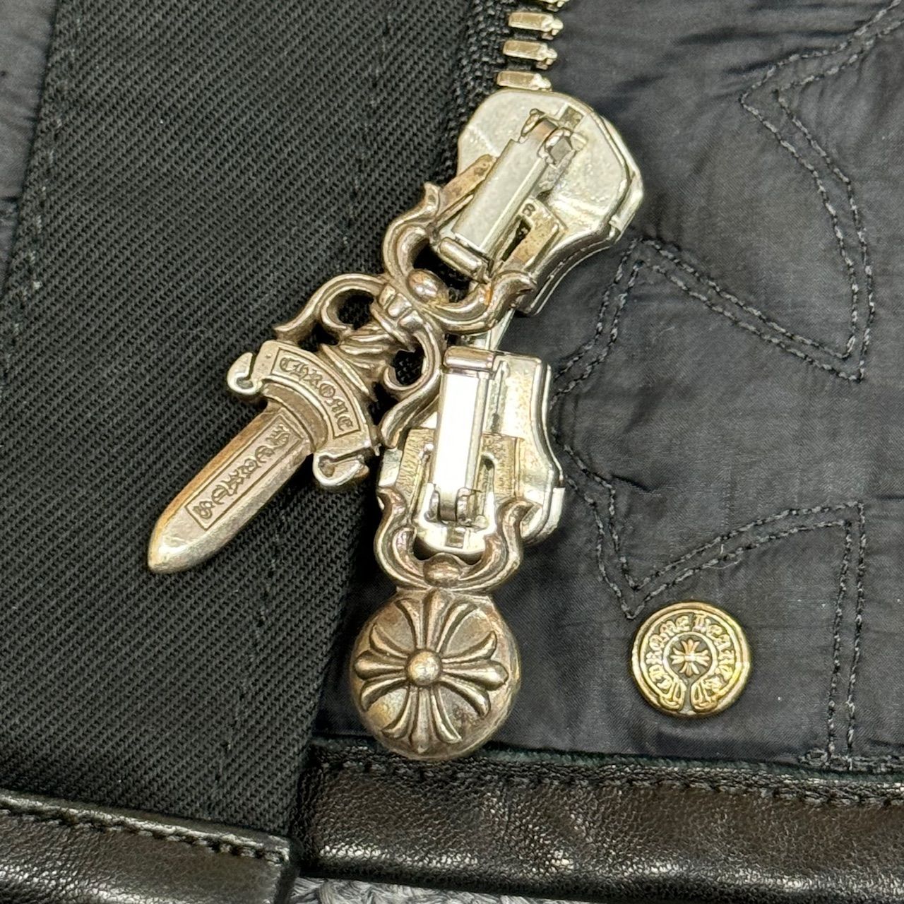 国内正規 Chrome Hearts × Matty Boy Nylon Vest ナイロン クロス