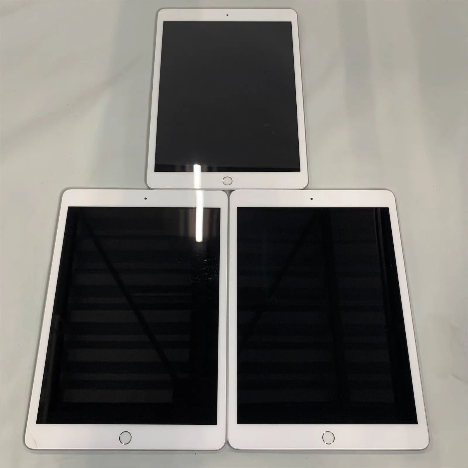 ☆ジャンク品 3台セット☆【iPad 第7世代 Wi-Fi+Cellular 32GB Silver