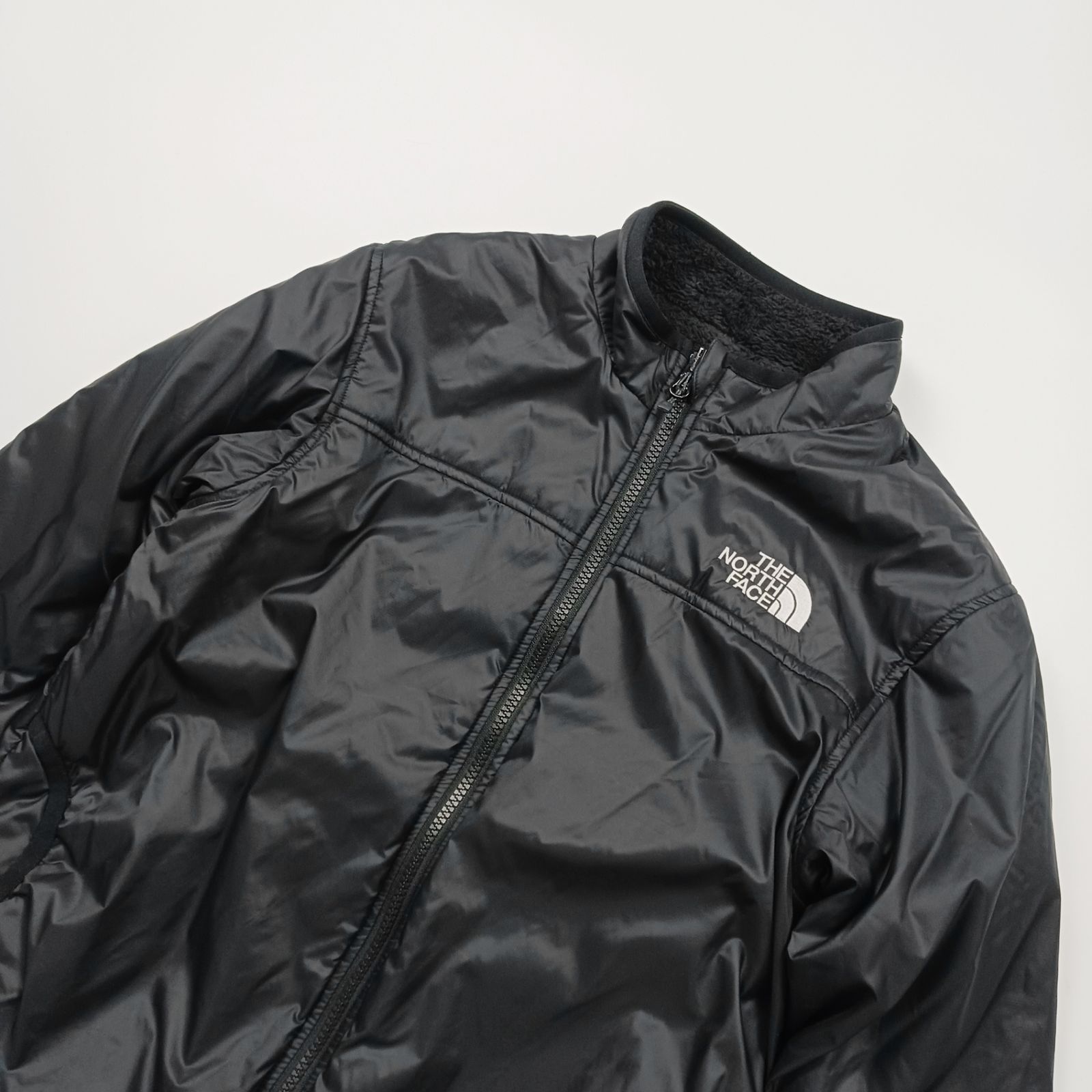 THE NORTH FACE 黒 ジャケット　リバーシブル　150 THE NORTH FACE ノースフェイス アウタージャケット