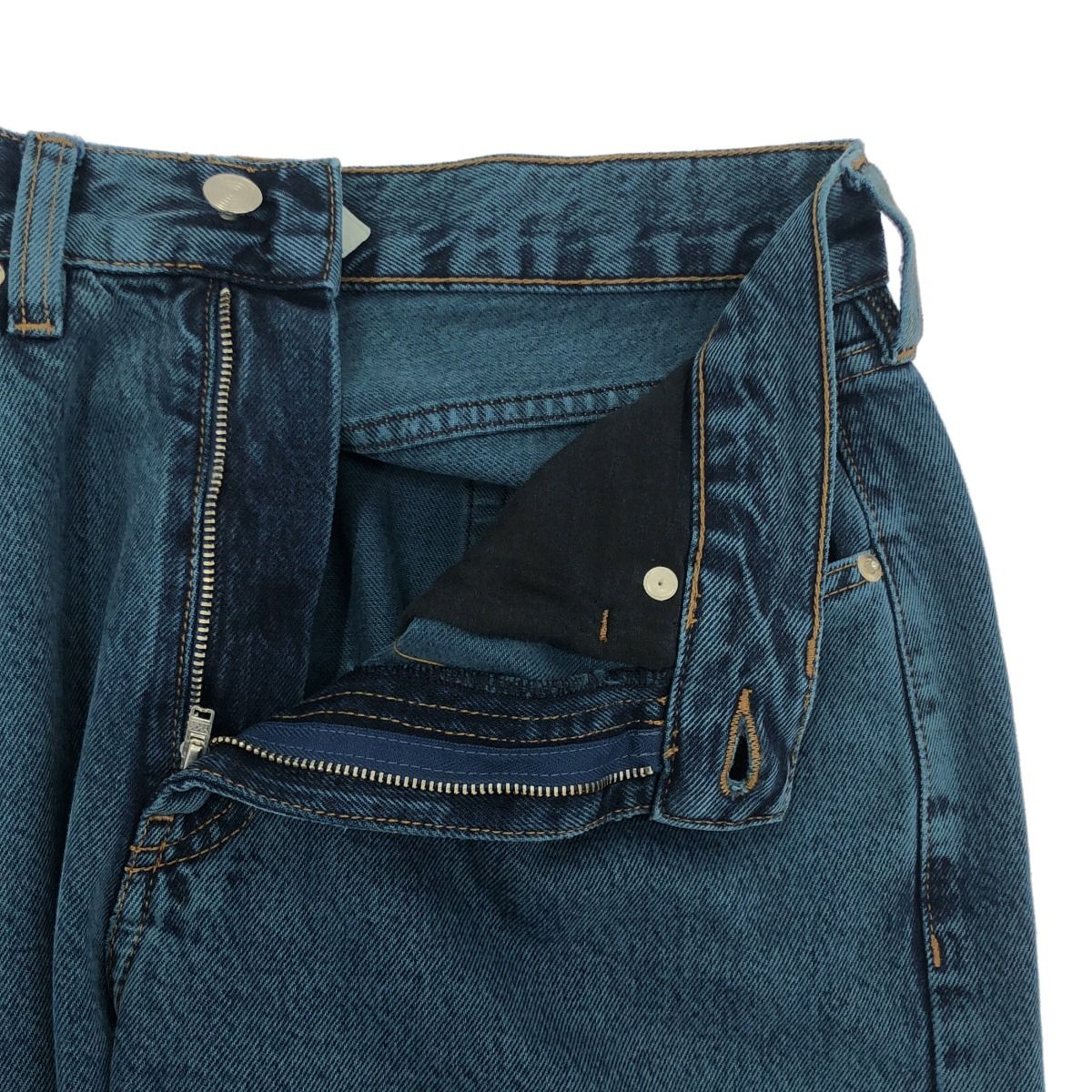 Namacheko isin denim ナマチェコ NAMACHEKO ナマチェコ ISIN DENIM ダメージデニムパンツ ブルー