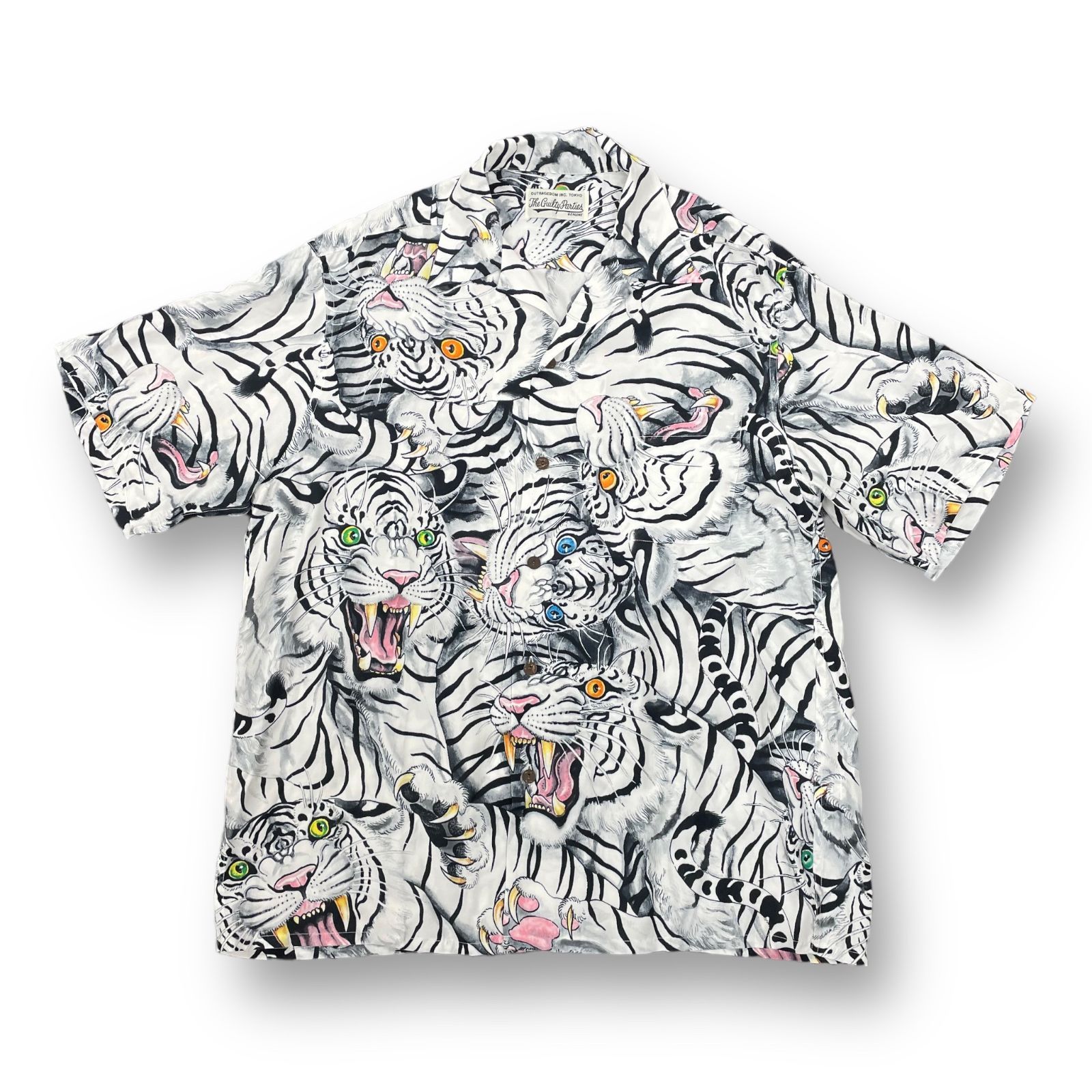 美品 WACKOMARIA 23SS TIM LEHI HAWAIIAN SHIRT S/S コラボ ティム 