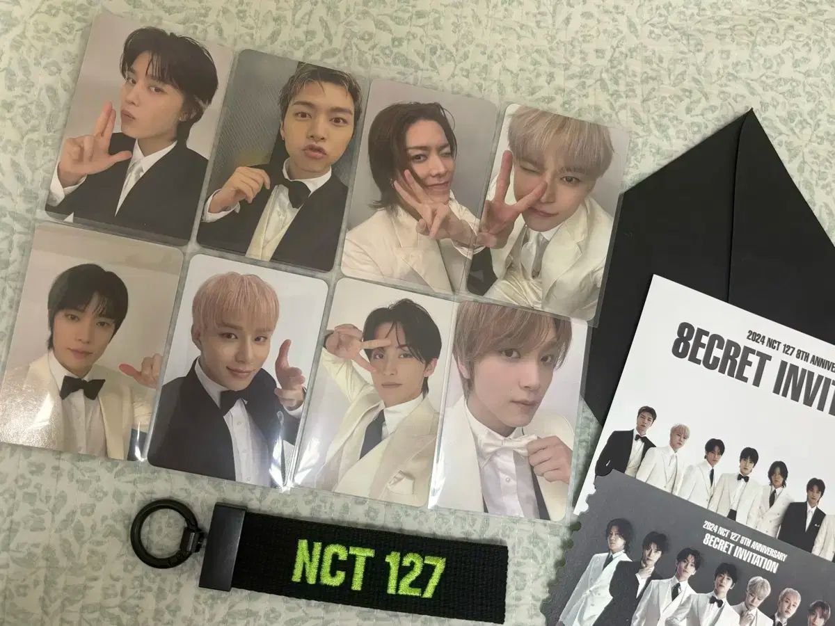 【雷市場（ポンジャン）商品韓国直送】nct 127 ファンミーティング ペンミ 8 周年 入場 トレカ 入場 特典 フルセット FULL SET ファーストコンサート ファーストコン まとめ売り 出品
