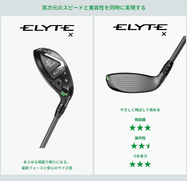 新品 Callaway ELYTE X 1W 純正VENTUS GREEN SR Callaway Elyte X Men's Driver – Ventus Green 50 | Be Golf Pro