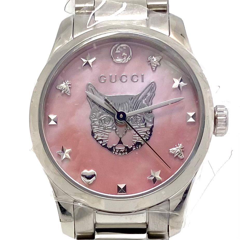 未使用】腕時計 レディース グッチ GUCCI Gタイムレス 126.5