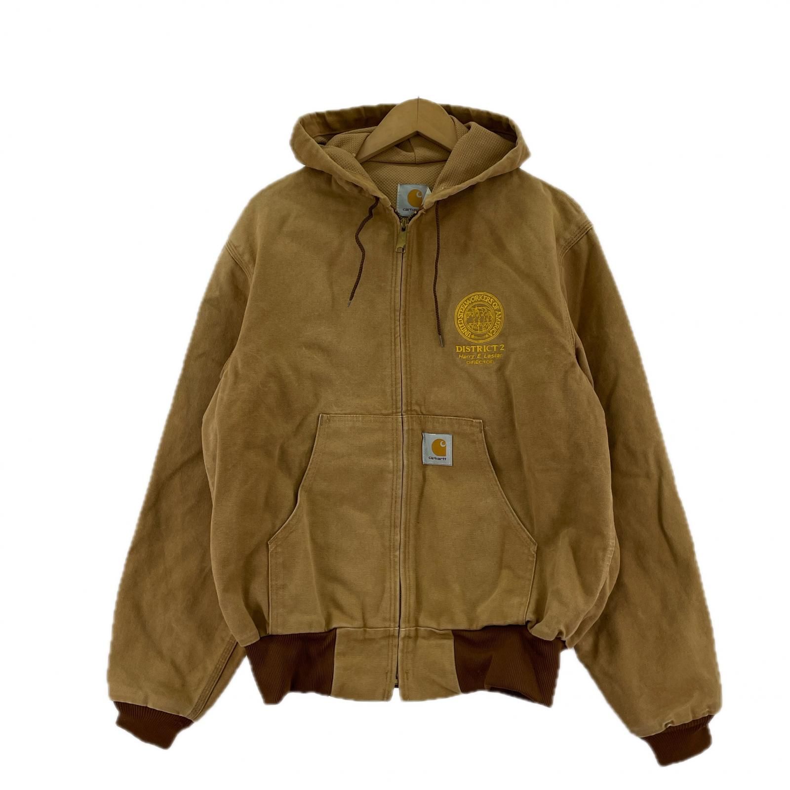 Carhartt カーハート アクティブパーカージャケット sizeMEDIUM|ブラウン