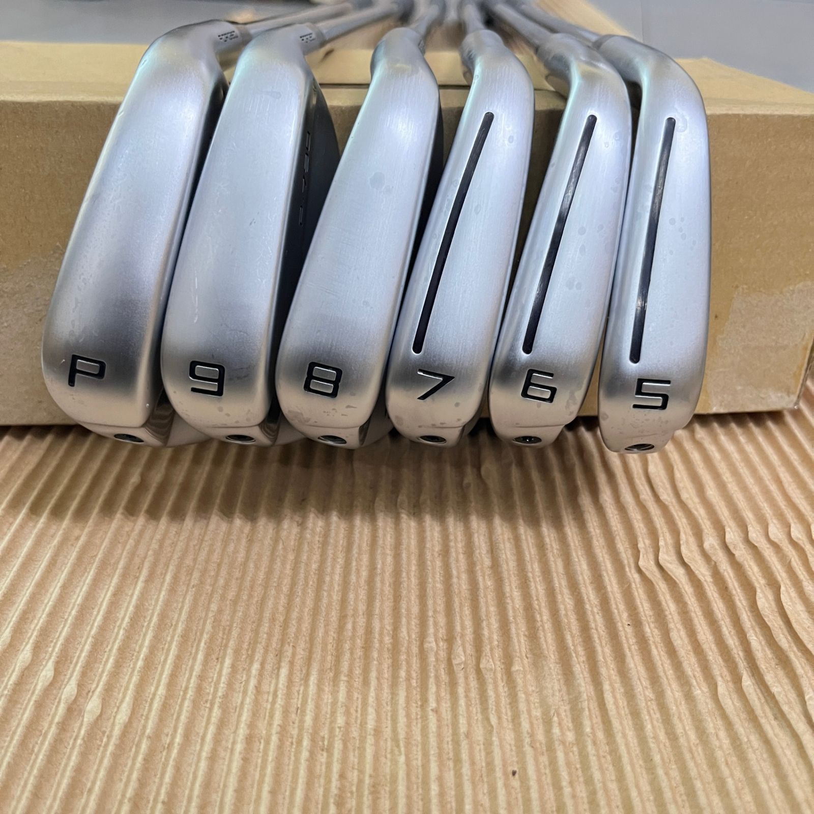 美品】TaylorMade テーラーメイド P790 ('21) アイアン ＃5～＃P