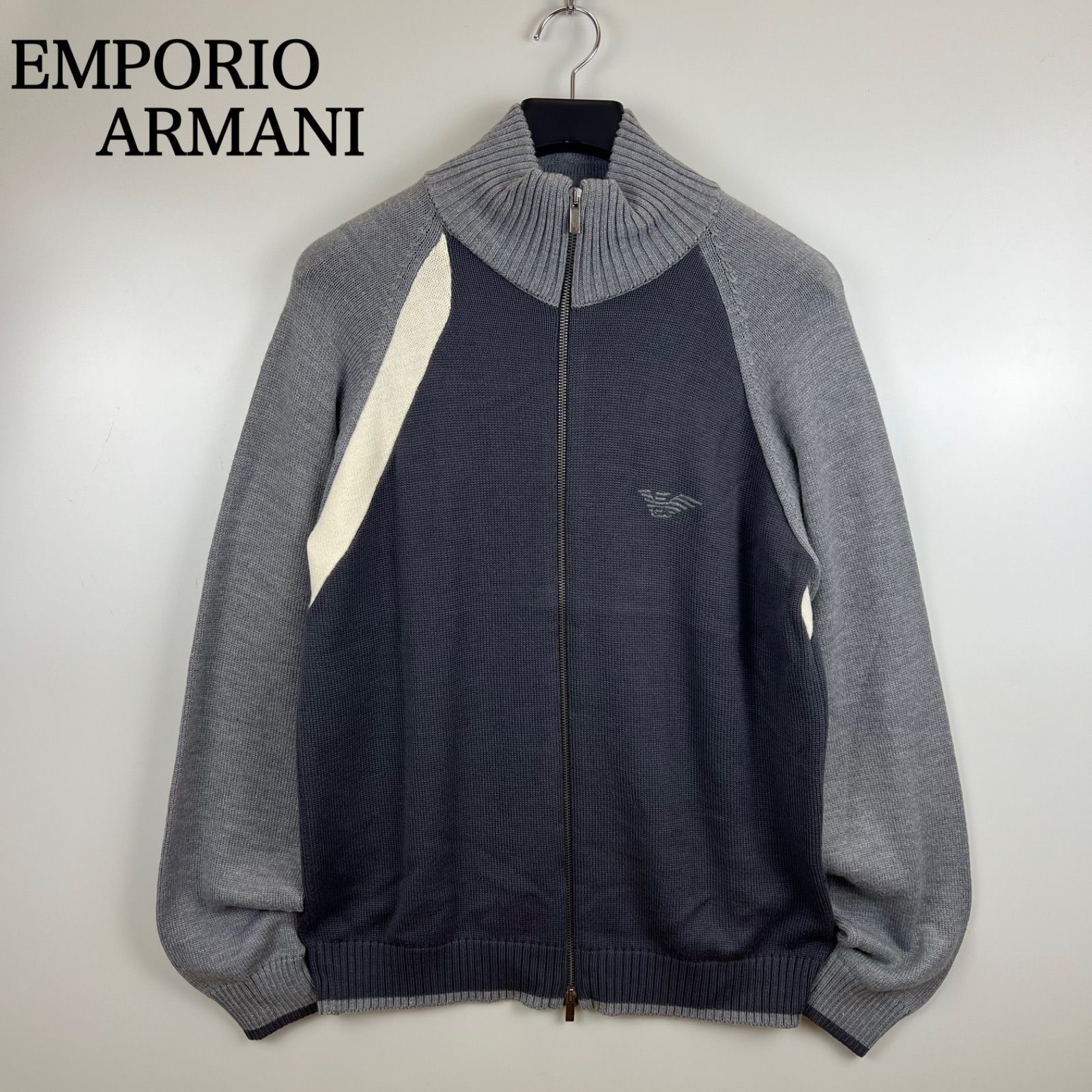 EMPORIO ARMANI zip ドライバーズニット archive EMPORIO ARMANI zip ドライバーズニット archive EMPORIO ARMANI zip