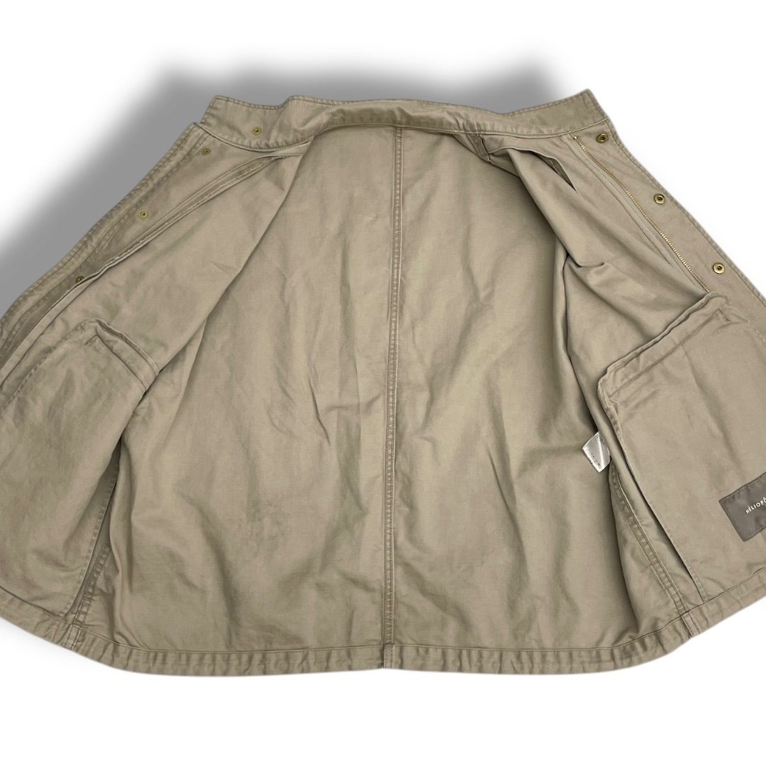 HELIOPOLE エリオポール MILITARY SHORT BLOUSON ミリタリーショート