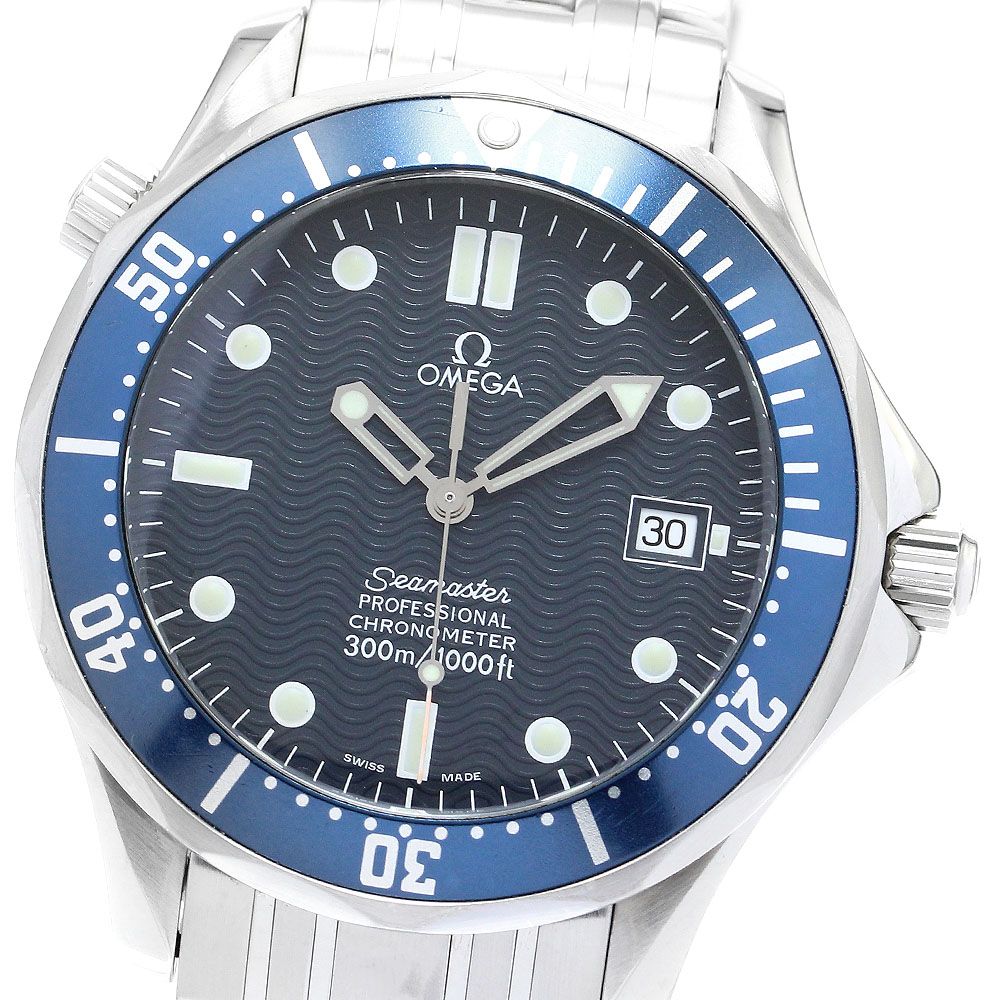 オメガ OMEGA 2531.80 シーマスター300 デイト 自動巻き メンズ_890620