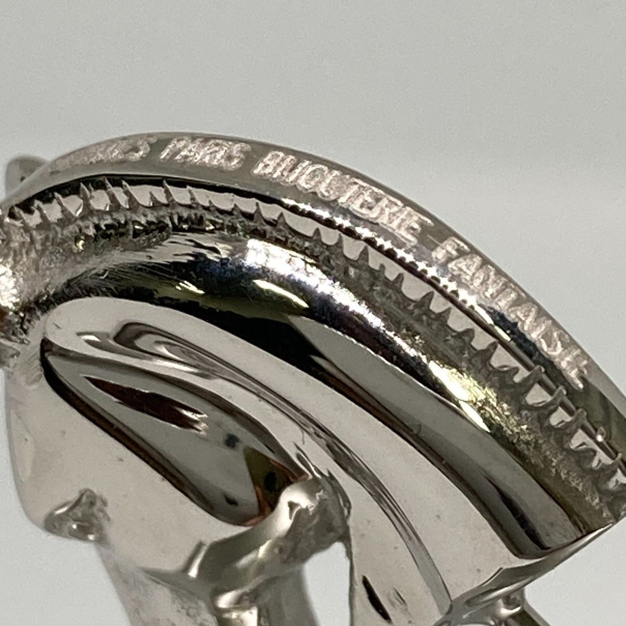 エルメス ピンブローチ ホース 馬 ホースヘッド ブローチ シルバー