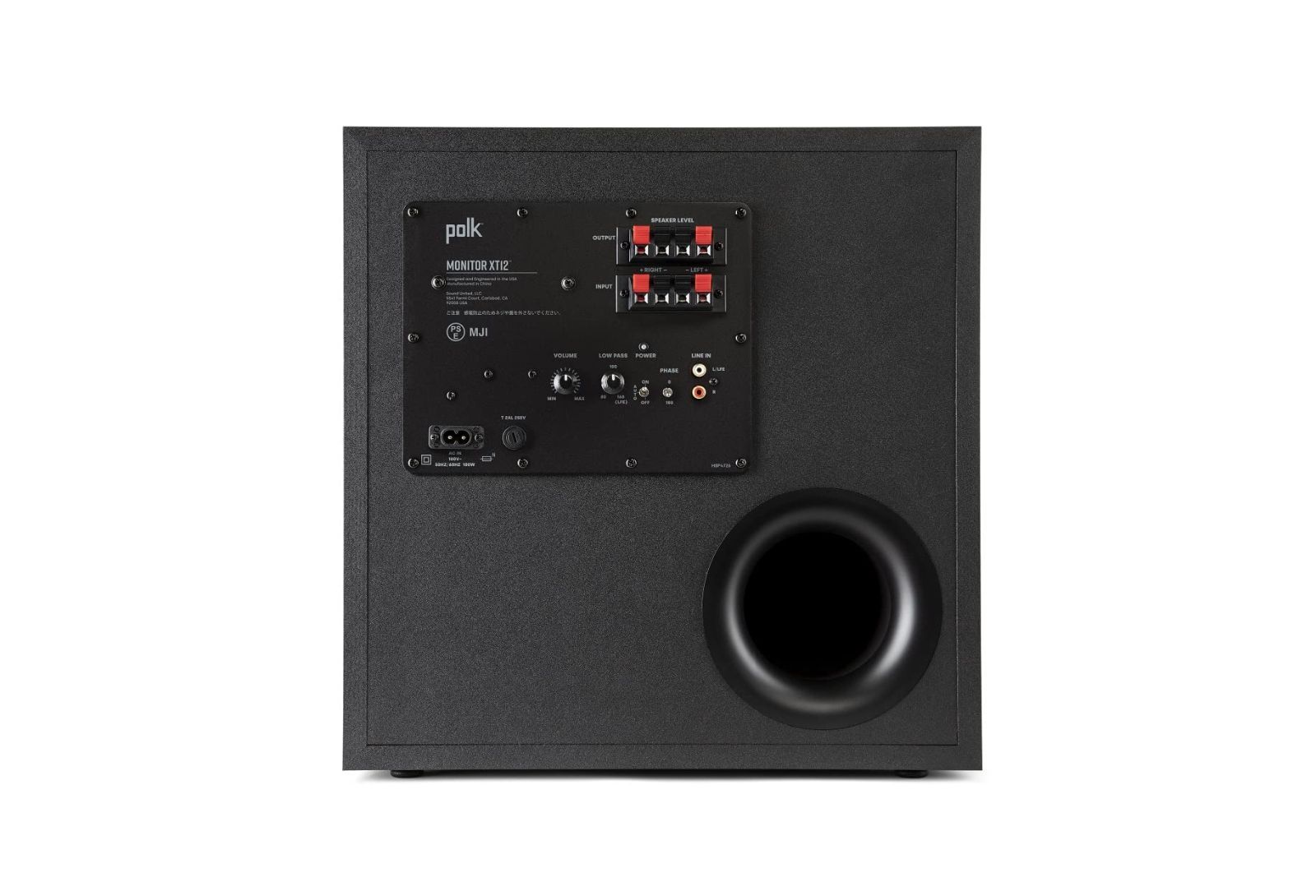 ポークオーディオ POLK AUDIO Monitor XTシリーズ サブウーフ
