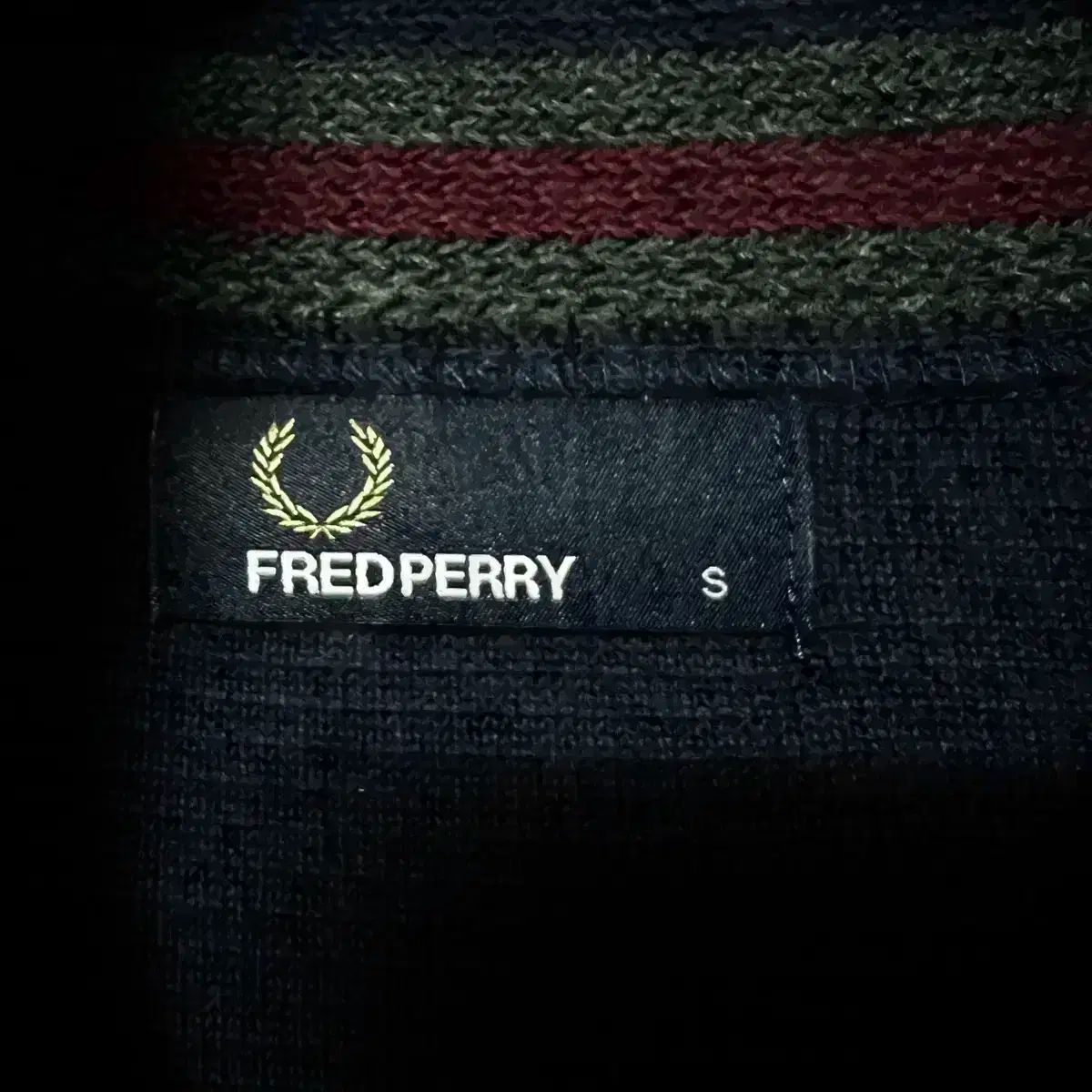 【フレッドペリー ヒットユニオン】90s Y2K カーディガン　ピュアカシミア S 90 FRED PERRY(フレッドペリー) ショールカラー ニット