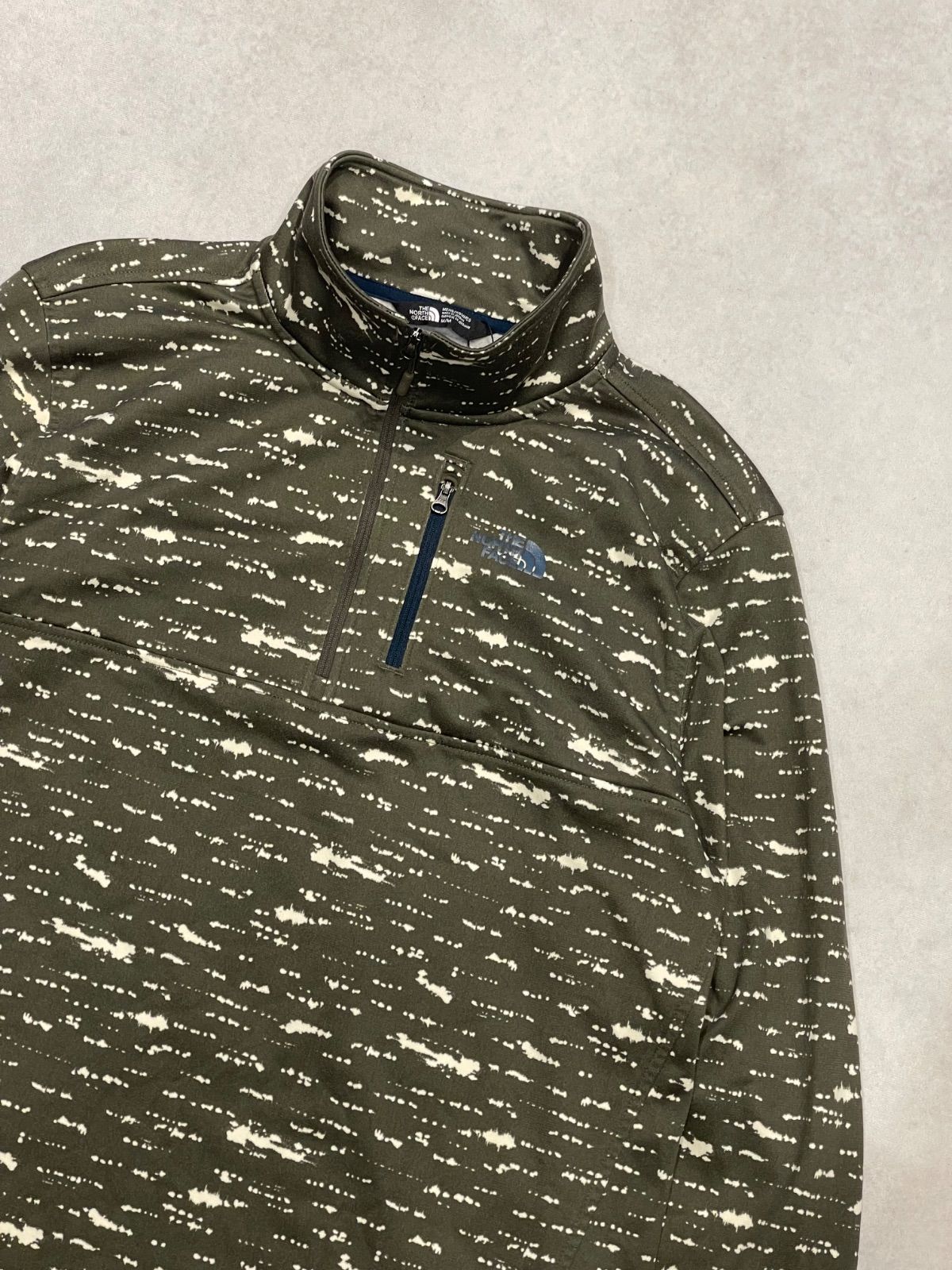 The NorthFace ノースフェイス ソフトシェルジャケット ハーフジップ Mサイズ