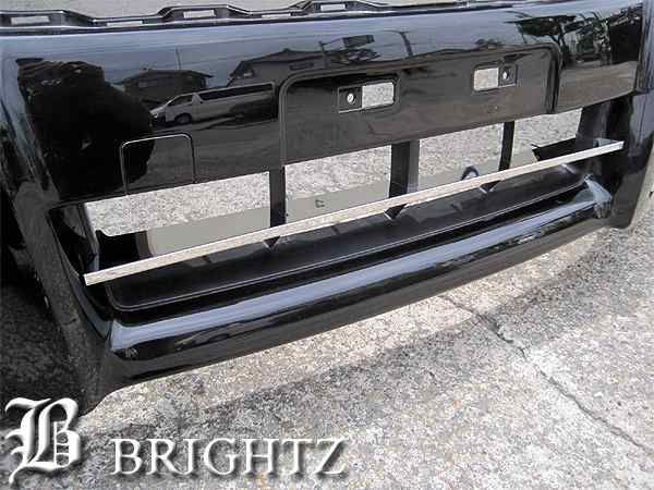 車 エルグランド E52 前期 ステンレスメッキフロントバンパーモール 1PC