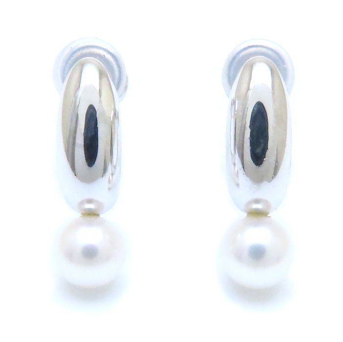 MIKIMOTO ミキモト パール イヤリング ベビーパール 真珠 シルバー925  