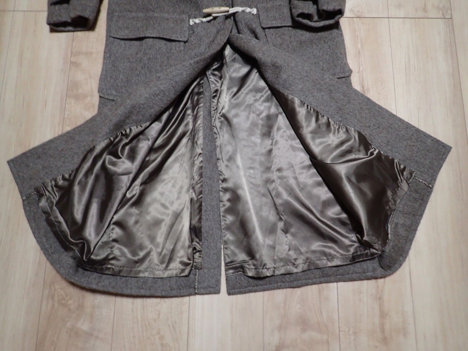 ダッフルコート グレー