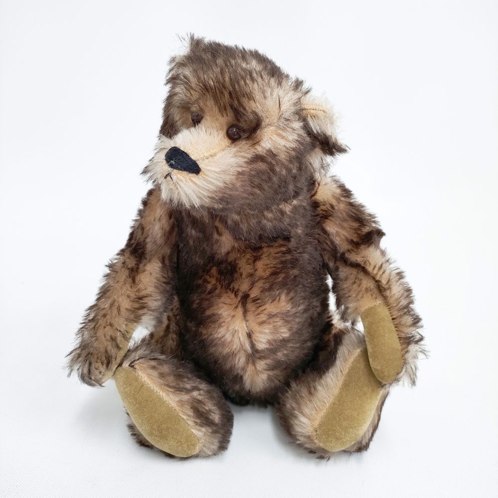 Bearly There ベアリーゼア Linda Spiegel リンダスピーゲル ヴィンテージ テディベア ぬいぐるみ ブラウン ベージュ レディース【中古】5-0214G