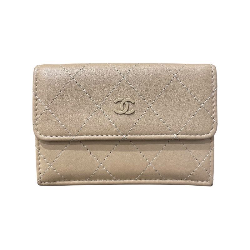 シャネル CHANEL スモールフラップウォレット AP3882 レディース 三つ折り財布